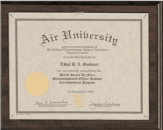 Certificate Plaques