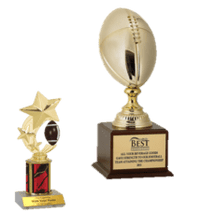 Football Trophies and Awards