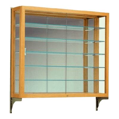 Wall-Mounted Trophy Cases & Displays