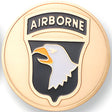 101st Airmobile Division Medal Insert (Etched)