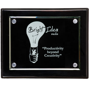 12" x 9" Horizontal Floating Acrylic Plaque