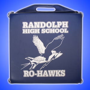 14" Square 2 1/2" Thick Vinyl Custom Seat Cushion