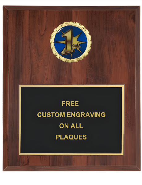 1st Place Insert Plaque