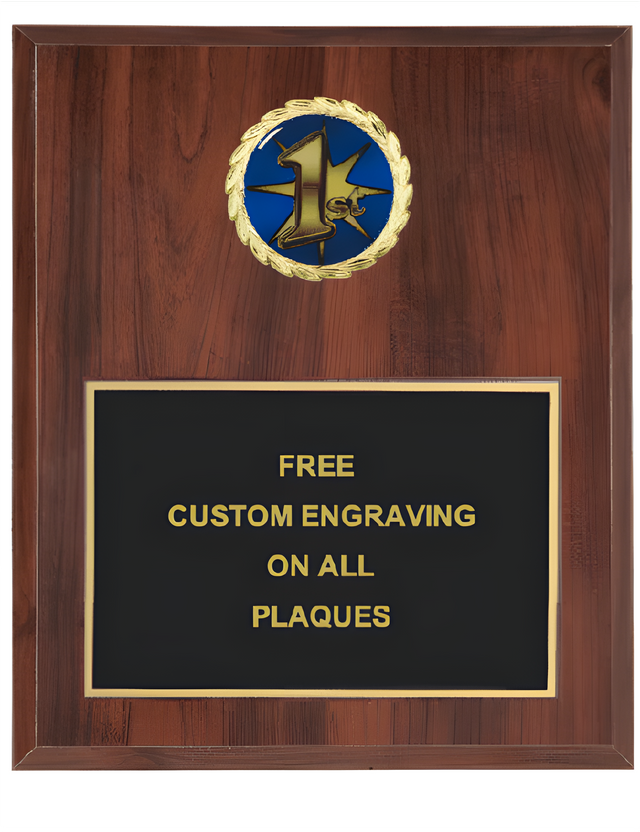 1st Place Insert Plaque
