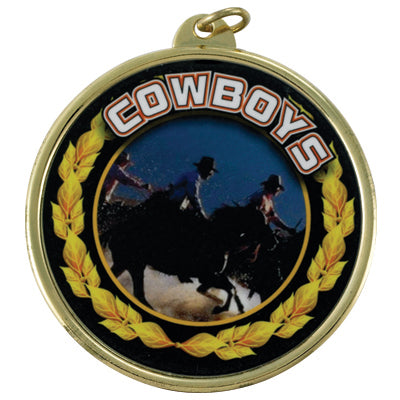 2 1/4" Cowboys Medal - TM Series