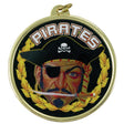 2 1/4" Pirates Medal