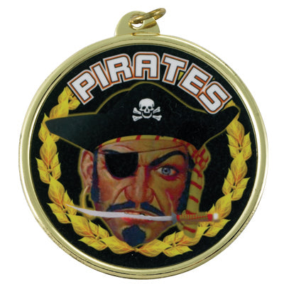 2 1/4" Pirates Medal