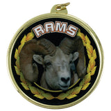 2 1/4" Rams Medal - TM Series