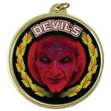 2 1/4" Red Devils Medal