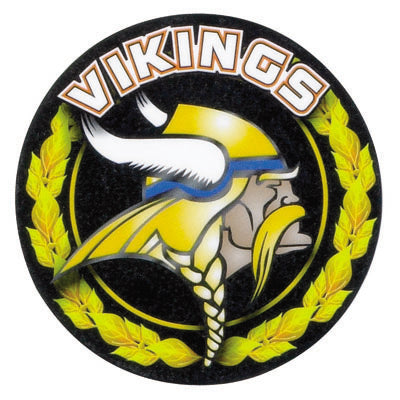 2 1/4" Vikings Medal