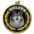 2 1/4" Wolves Medal