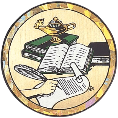 Academic Mylar Decal Medal Insert