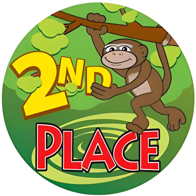 2nd Place Motivational Stickers