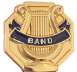 Band 3D Gold Enamel Lapel Pin