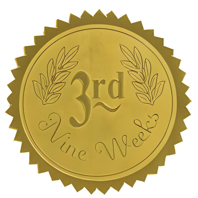 3rd Nine Weeks Certificate Seal