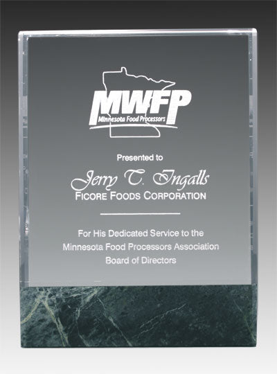 6" x 8" Marble Fusion Award