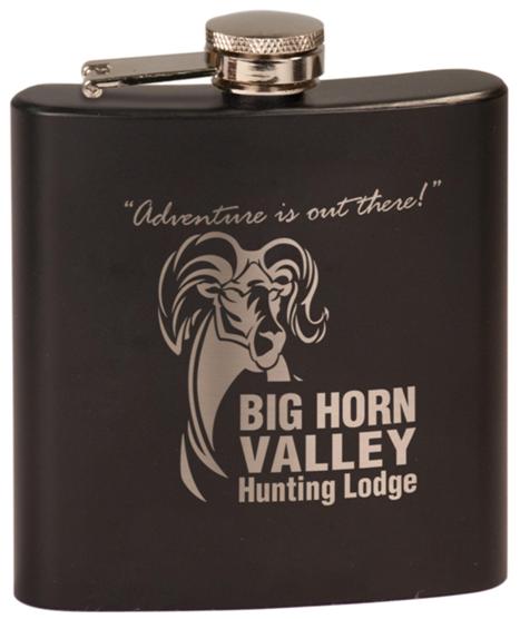 6oz. Stainless Steel Flask