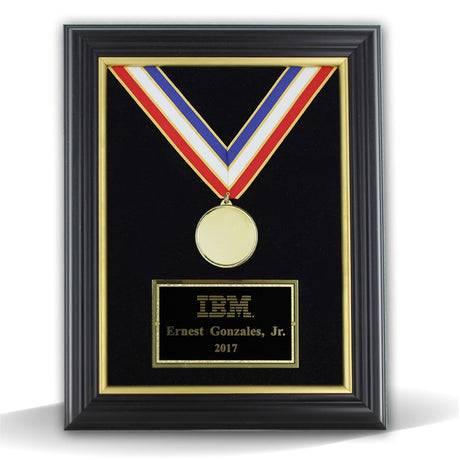 7" x 9" Medal Frame Award Plaque