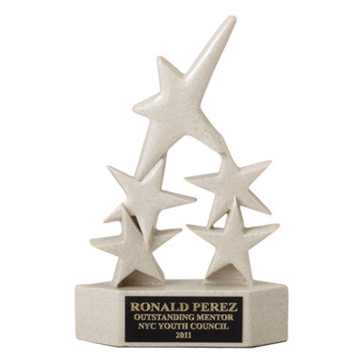 Sandstone Star Resin Trophy