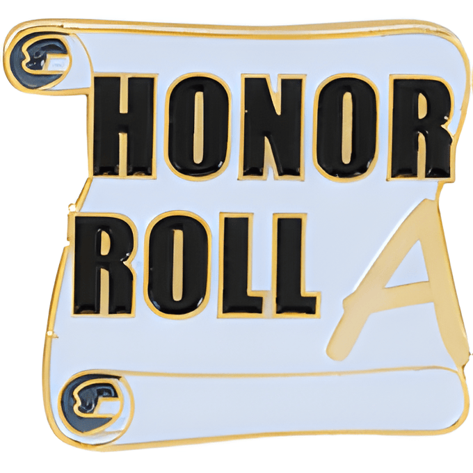 A Honor Roll Pin