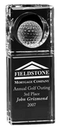 Absolute Optical Crystal Golf Ball Award