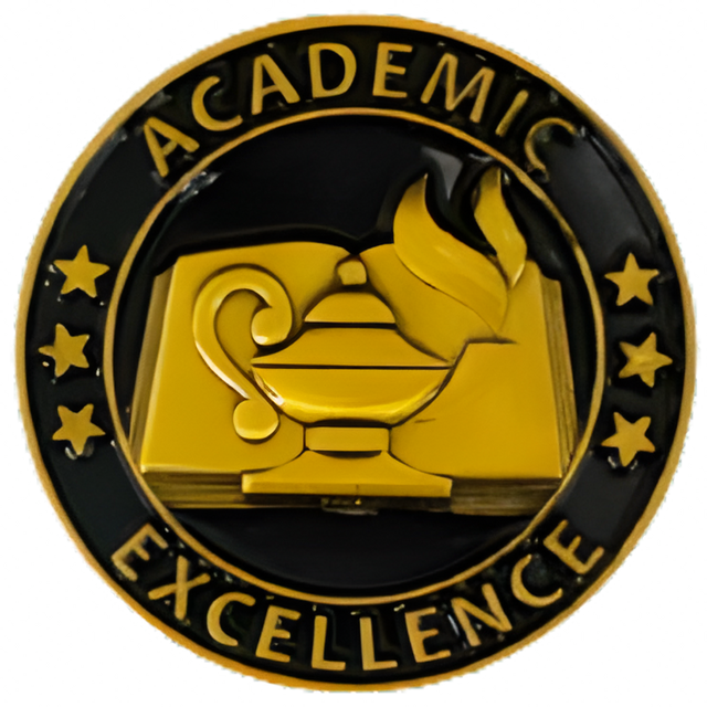 Academic Excellence Premium Lapel Pin