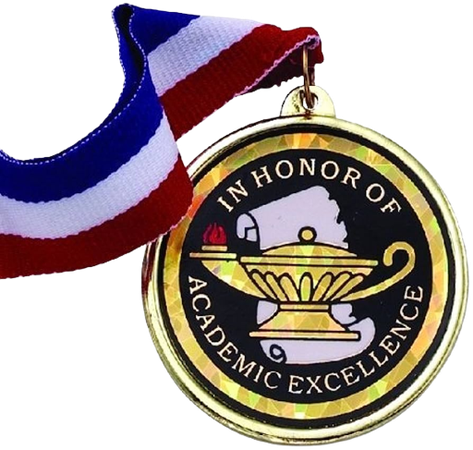 Academic In Honor Of Academic Excellence Medals