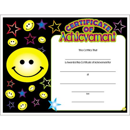 Certificate of Achievement