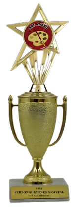 Art Cup Trophy with Insert