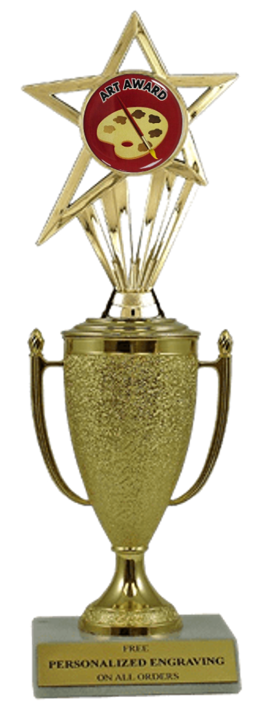Art Cup Trophy with Insert