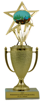 Camping Cup Trophy with Insert