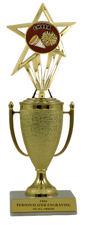 Cheerleading Cup Trophy with Insert