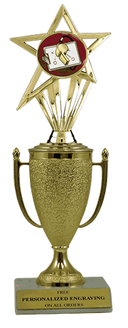 Chess Cup Trophy with Insert