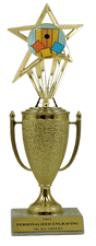 Cornhole Cup Trophy with Insert