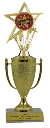 Excellence Cup Trophy with Insert