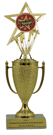 Excellence Cup Trophy with Insert