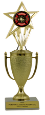 Firefighter Cup Trophy with Insert