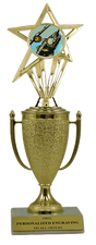 Fishing Cup Trophy with Insert