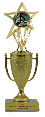 Music Cup Trophy with Insert
