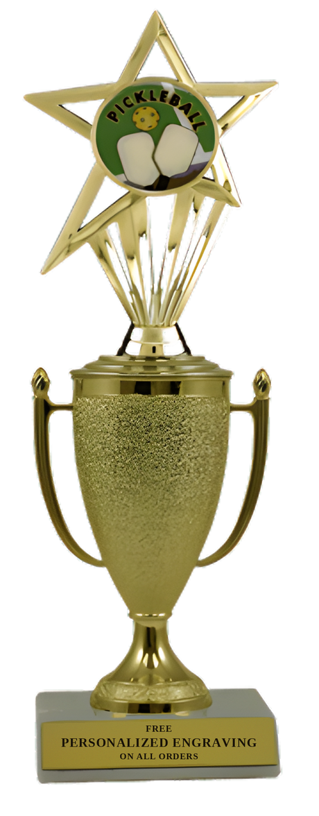 Pickleball Cup Trophy with Insert