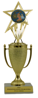 Science Cup Trophy with Insert