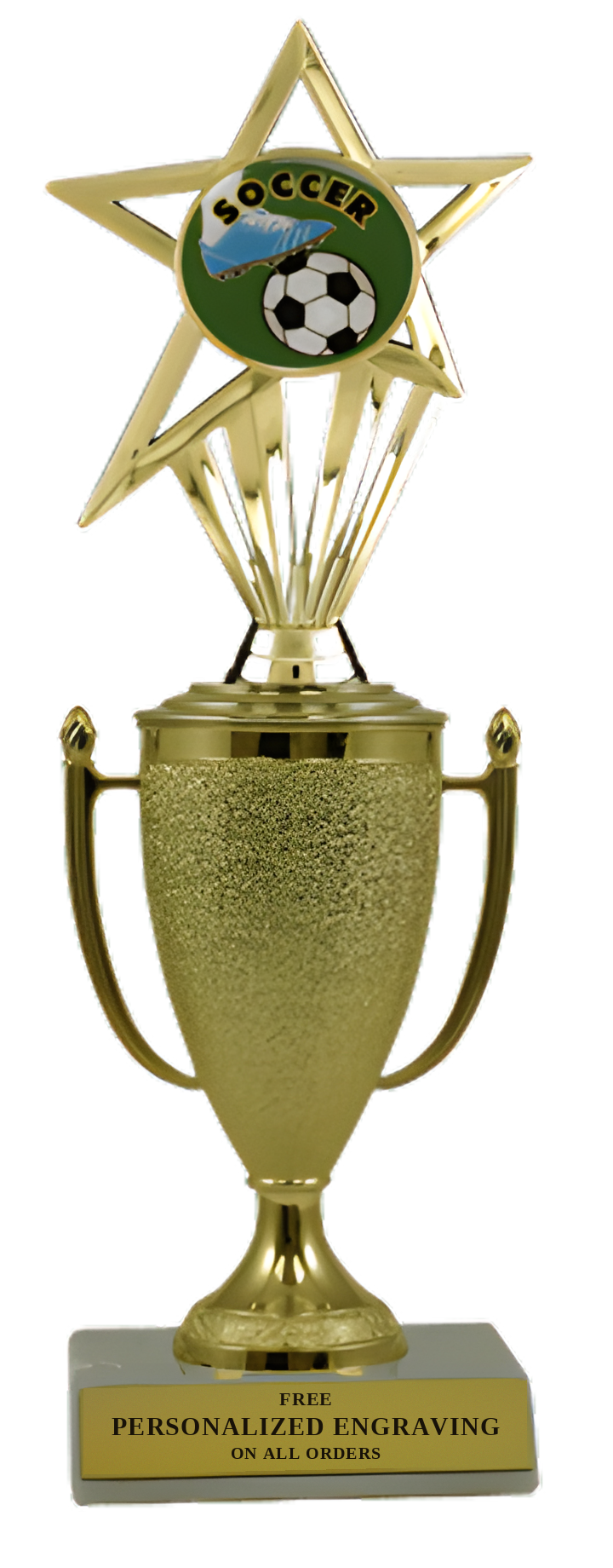 Soccer Cup Trophy with Insert