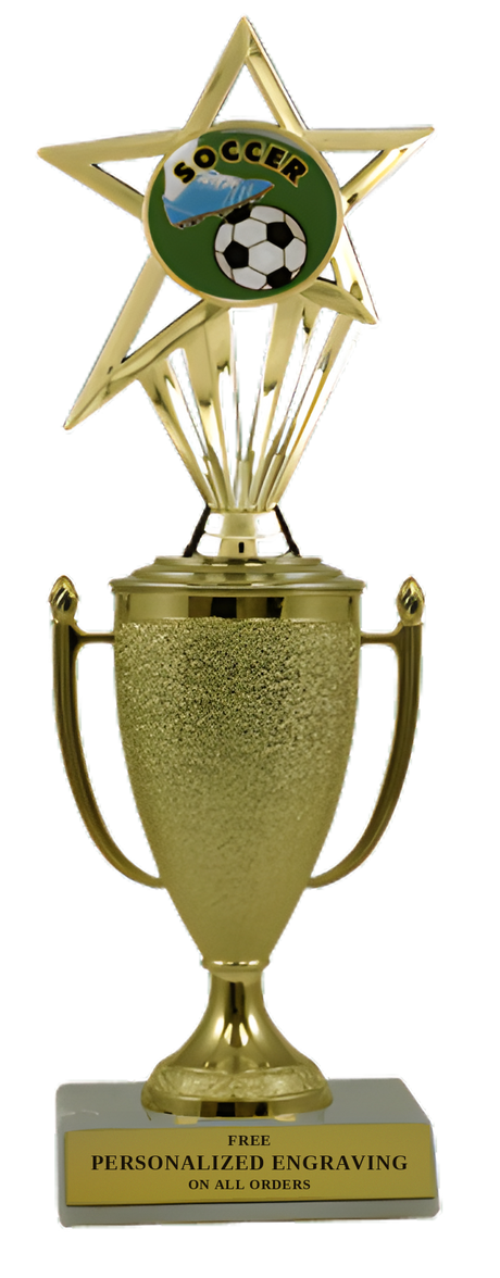 Soccer Cup Trophy with Insert