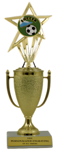 Soccer Cup Trophy with Insert
