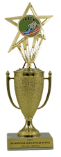 Track Cup Trophy with Insert