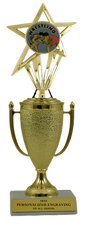 Wrestling Cup Trophy with Insert
