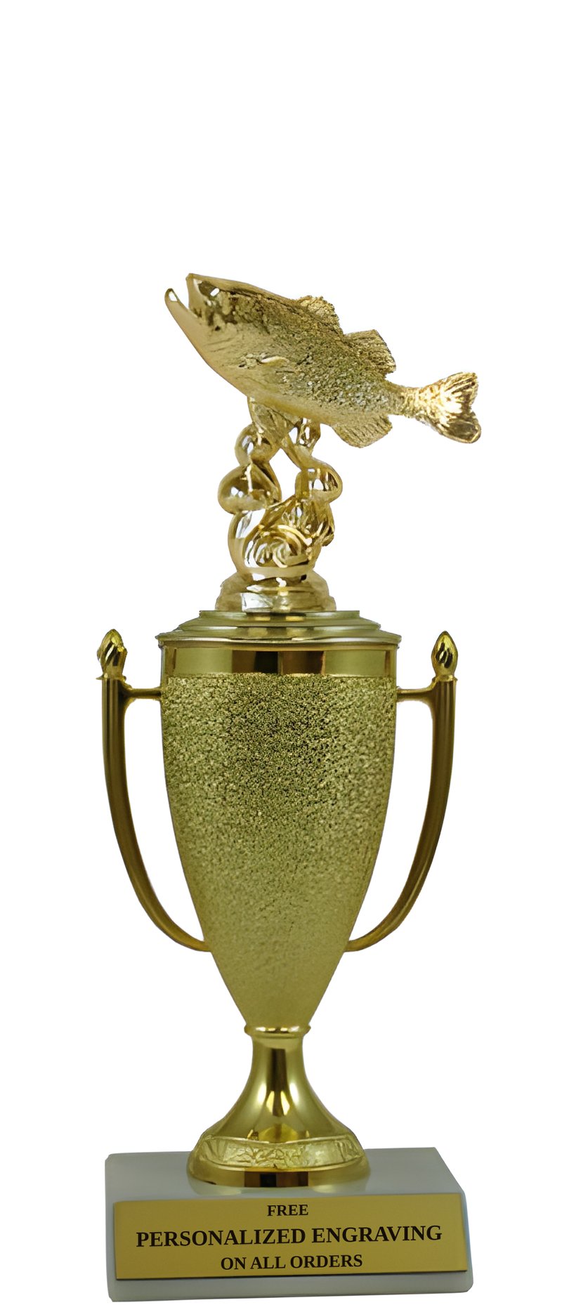 Bass Fishing Achievement Cup Trophy