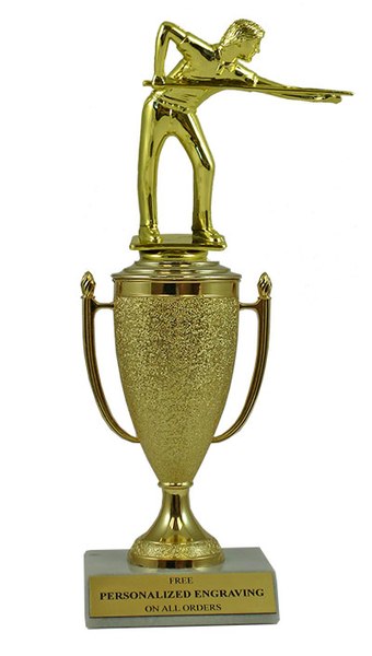 Billiards Achievement Cup Trophy