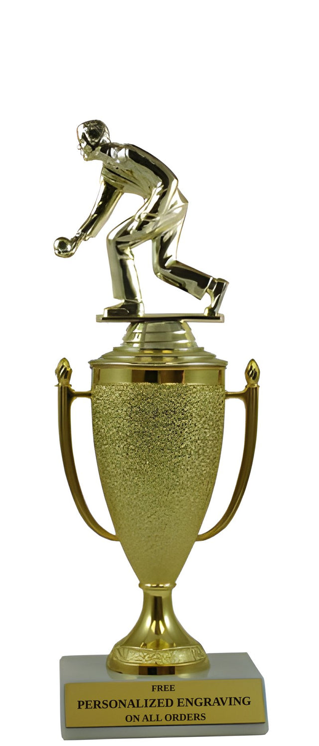 Bocce Ball Achievement Cup Trophy