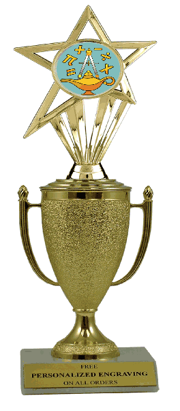 Math Achievement Cup Trophy